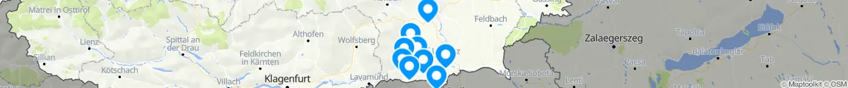 Map view for Pharmacies emergency services nearby Groß Sankt Florian (Deutschlandsberg, Steiermark)